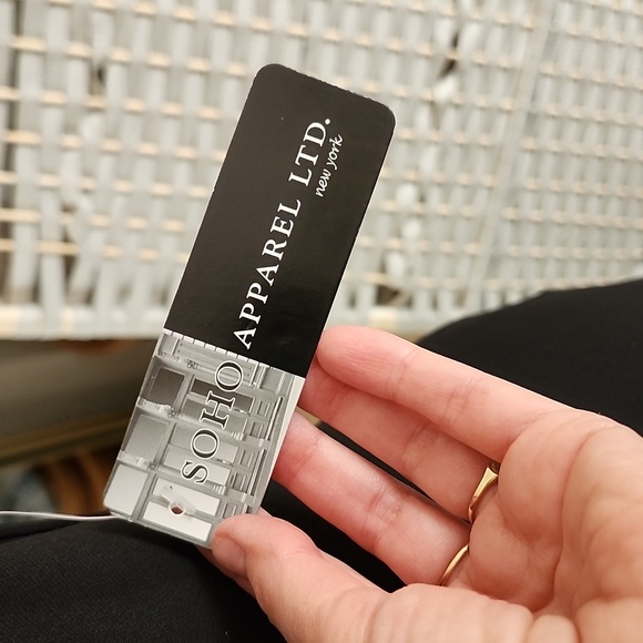 👉*NWT* SEXY LONG BLACK DRESS W/ BLACK LACE & SIDE SLIT ~SIZE: 12 ~40s RETRO - Picture 11 of 14